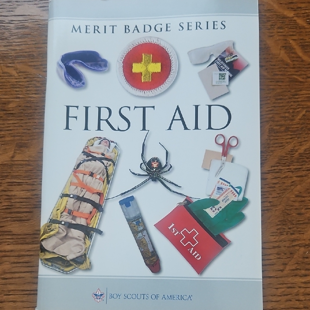 Boy Scouts of America First Aid Merit Badge Book